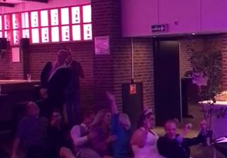 Feestfoto van Rebecca