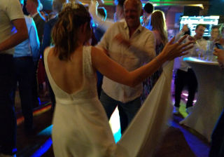 Feestfoto van Tom
