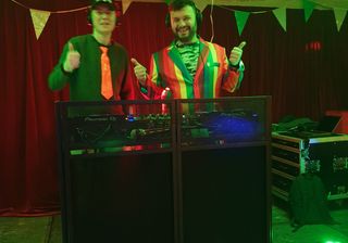 Feestfoto van Hugo