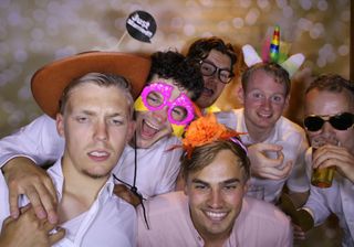 Feestfoto van Ramon