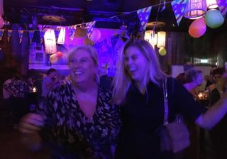 Feestfoto van Kees