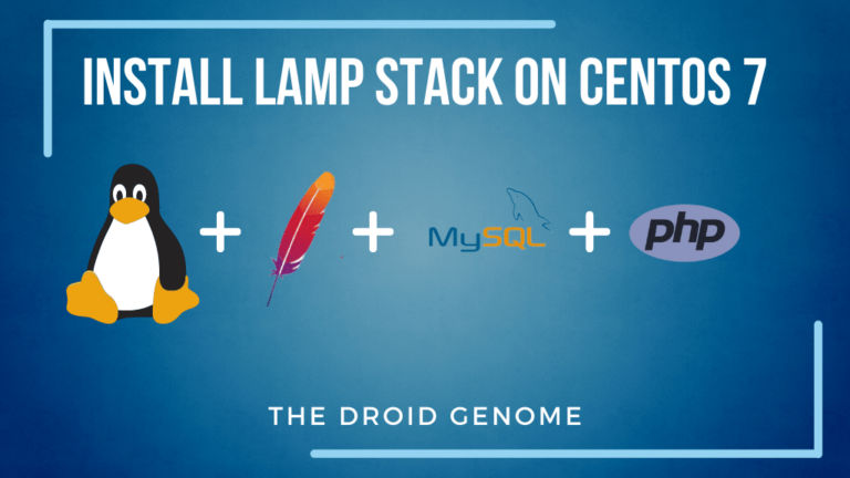 Install LAMP Stack on CentOS 7