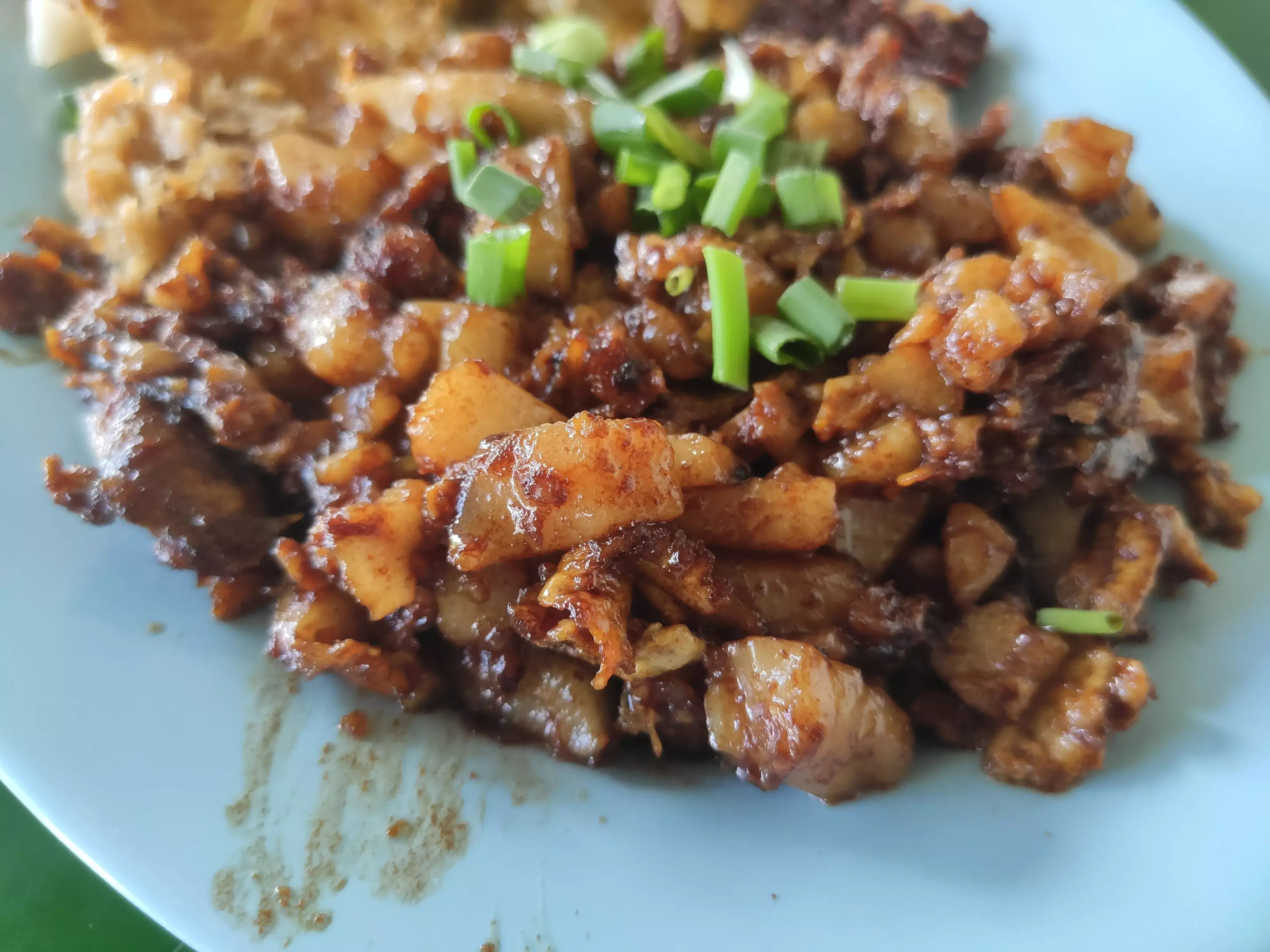 Golden Chopsticks: Fried Carrot Cake Black