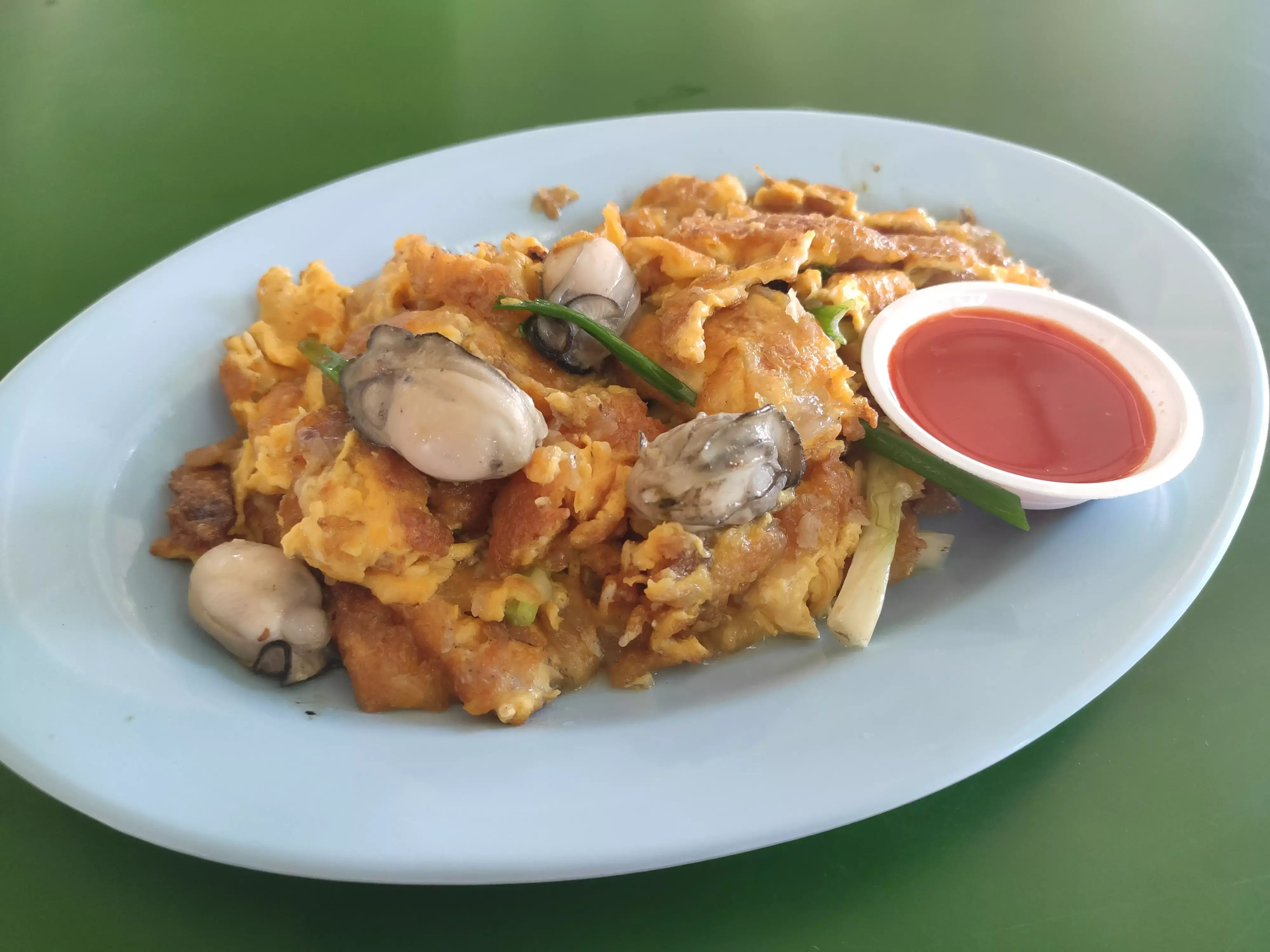 Golden Chopsticks: Fried Oyster Omelette