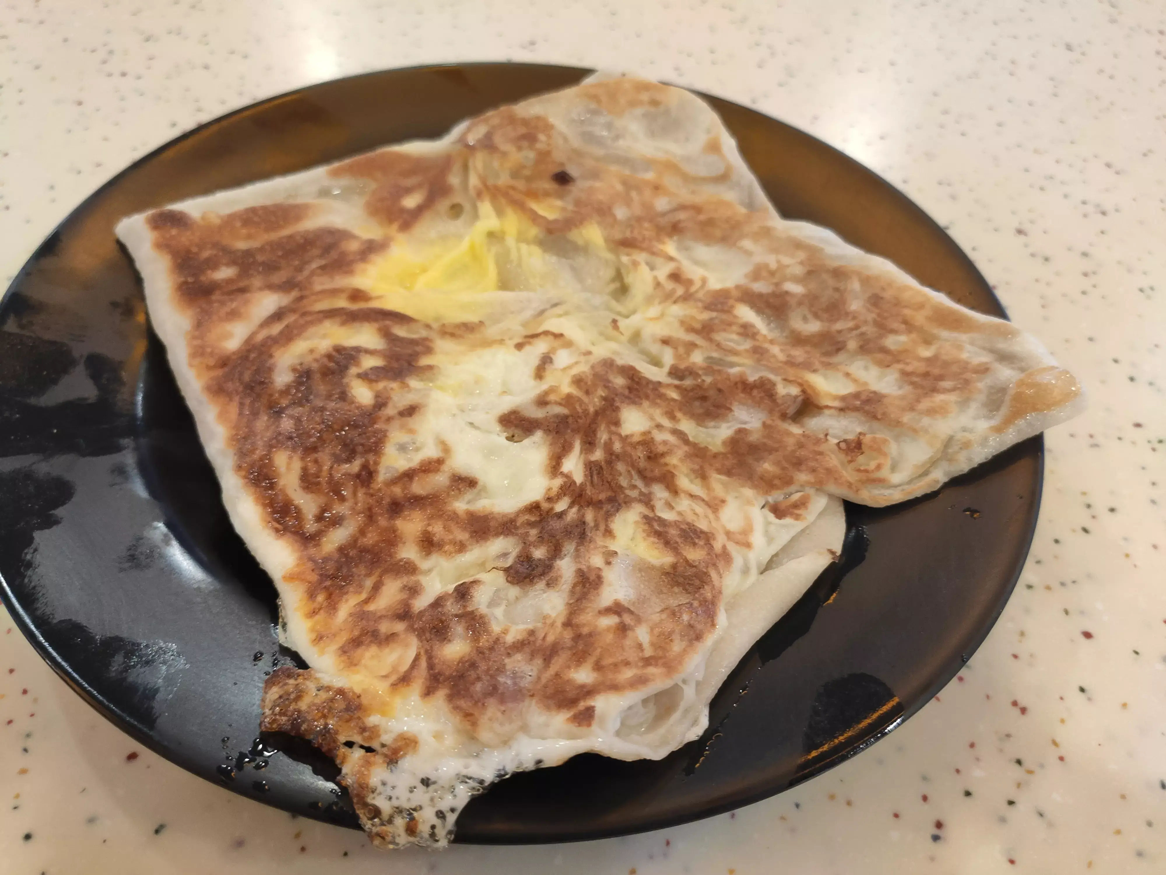 Muhammad Shazain Faiha Muslim Food Paradise: Egg Onion Prata