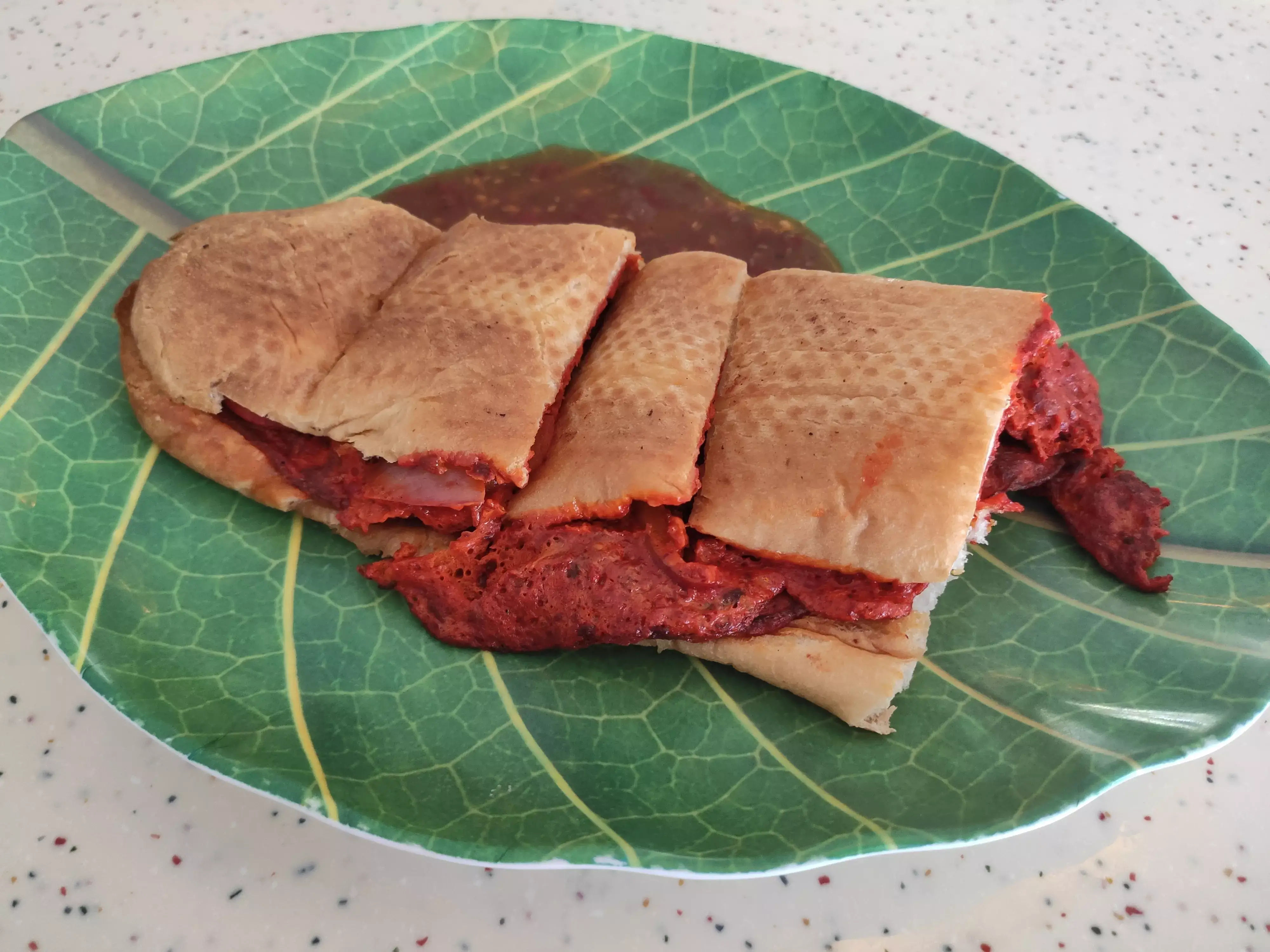 Muhammad Shazain Faiha Muslim Food Paradise: Roti John