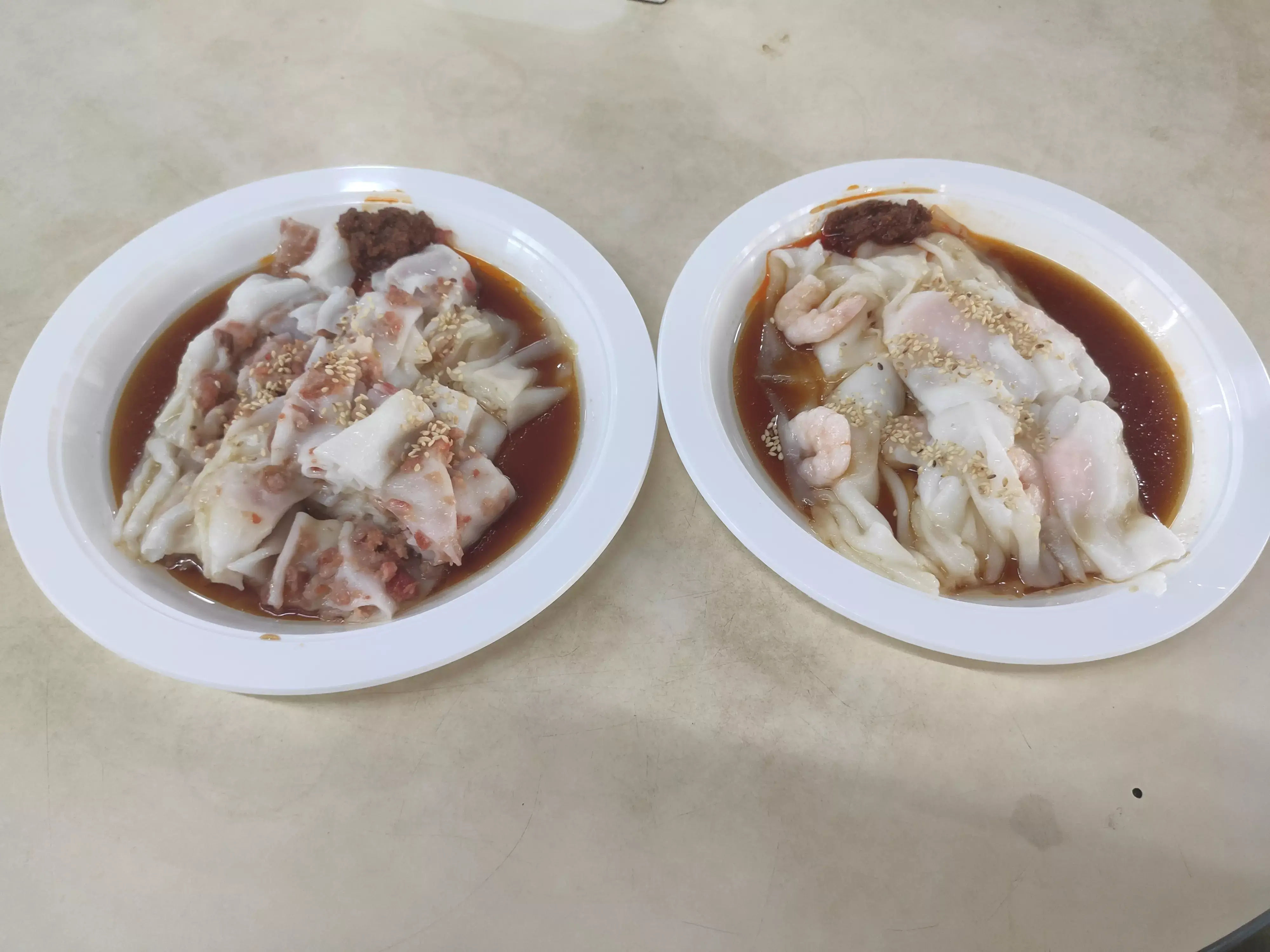 Pin Wei Hong Kong Style Chee Cheong Fun: Char Siew & Prawns Chee Cheong Fun