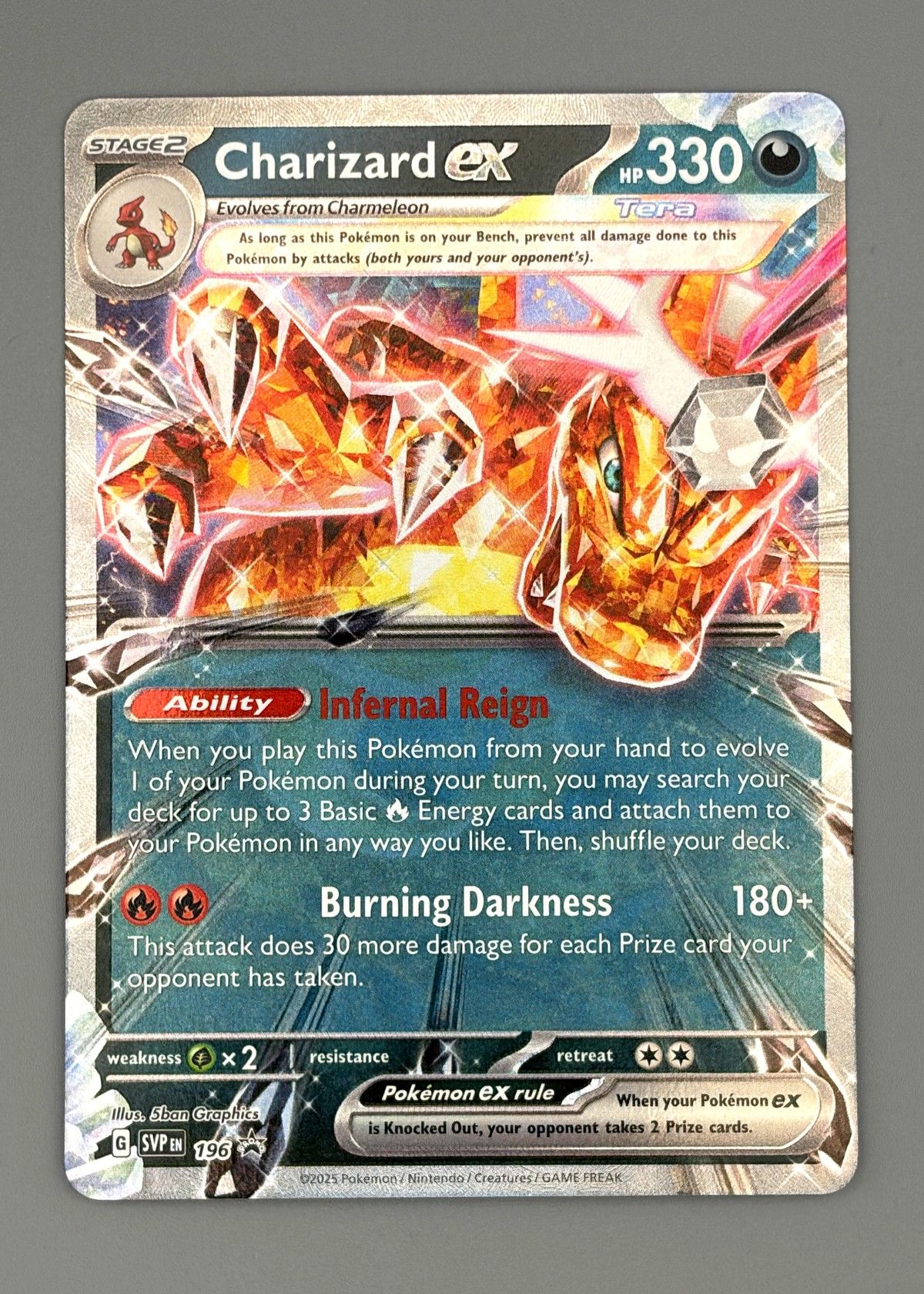 Charizard ex 796 (Scarlet & Violet) - Ultra Rare Full Art, front