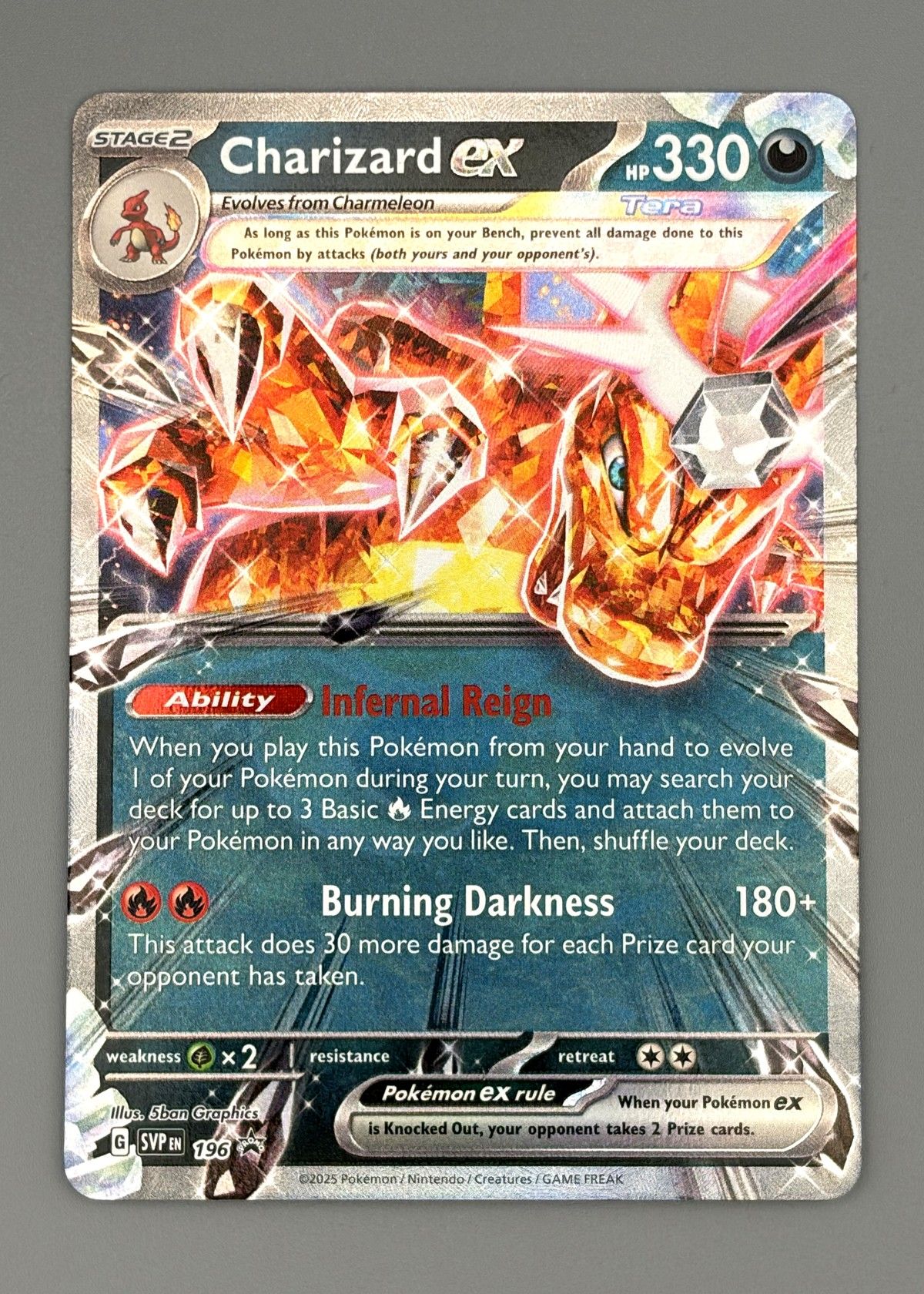 Charizard ex 796 (Scarlet & Violet: Temporal Forces) - Ultra Rare Full Art, front