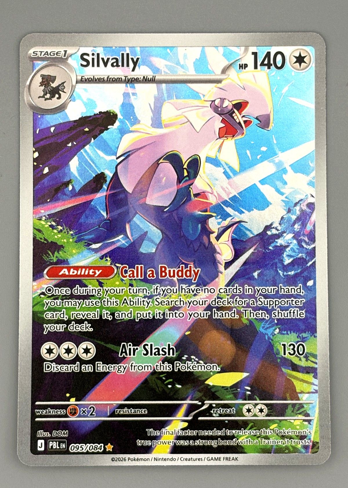 Silvally 095/084 (Scarlet & Violet) - Ultra Rare Full Art, front
