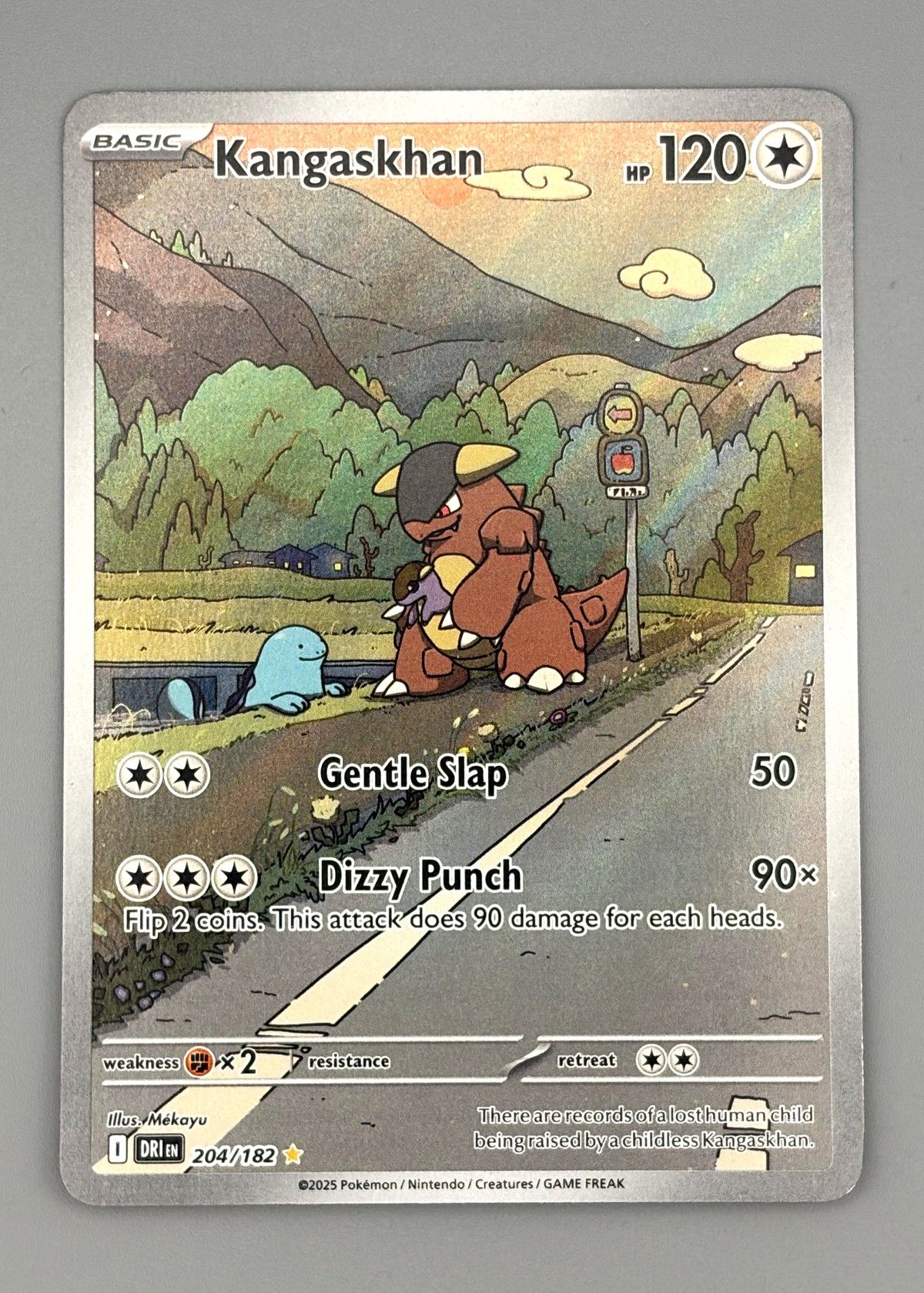 Kangaskhan 204/182 (Scarlet & Violet: Twilight Masquerade) - Illustration Rare, front