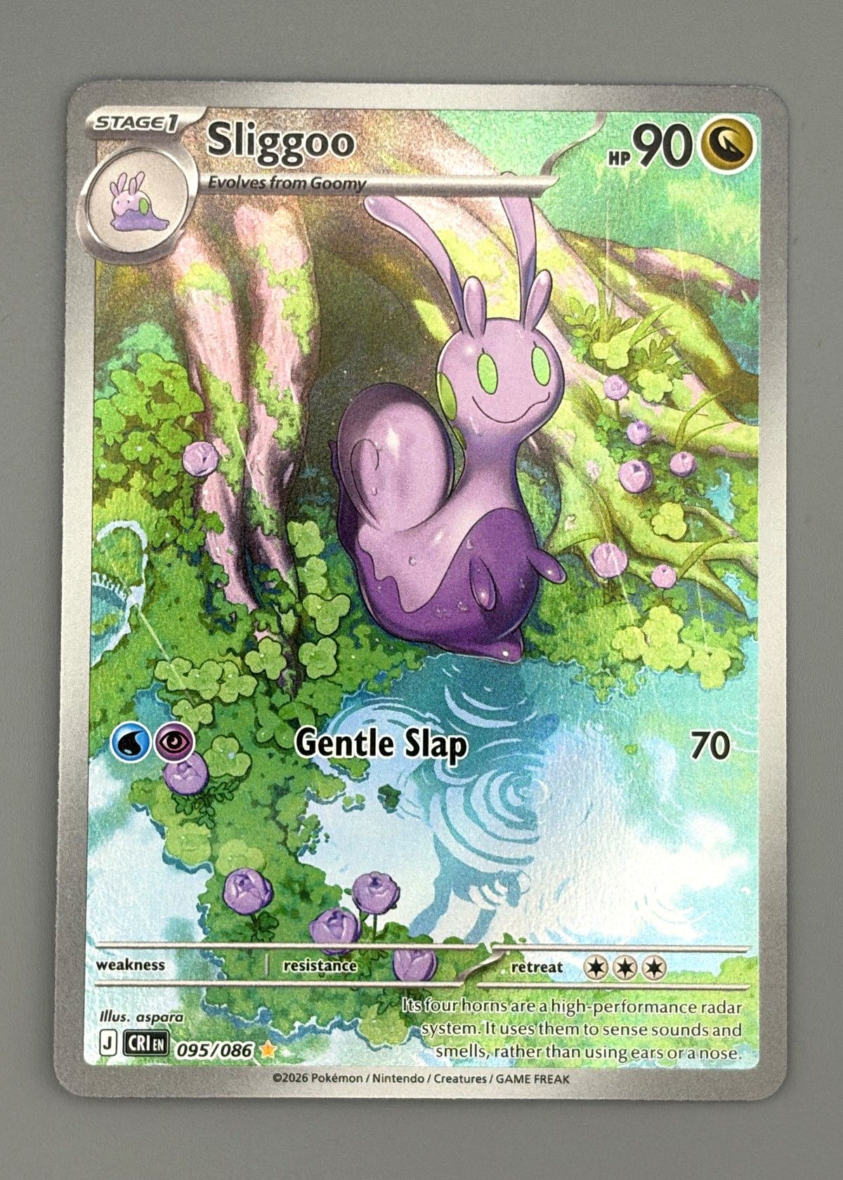Sliggoo 095/086 (Scarlet & Violet) - Illustration Rare, front