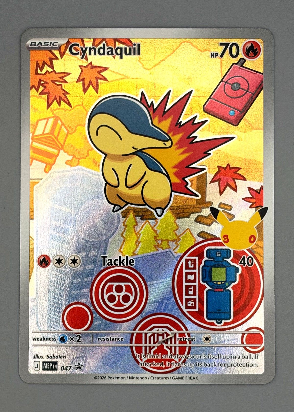 Cyndaquil 047/264 (Scarlet & Violet) - Basic Pokémon, front