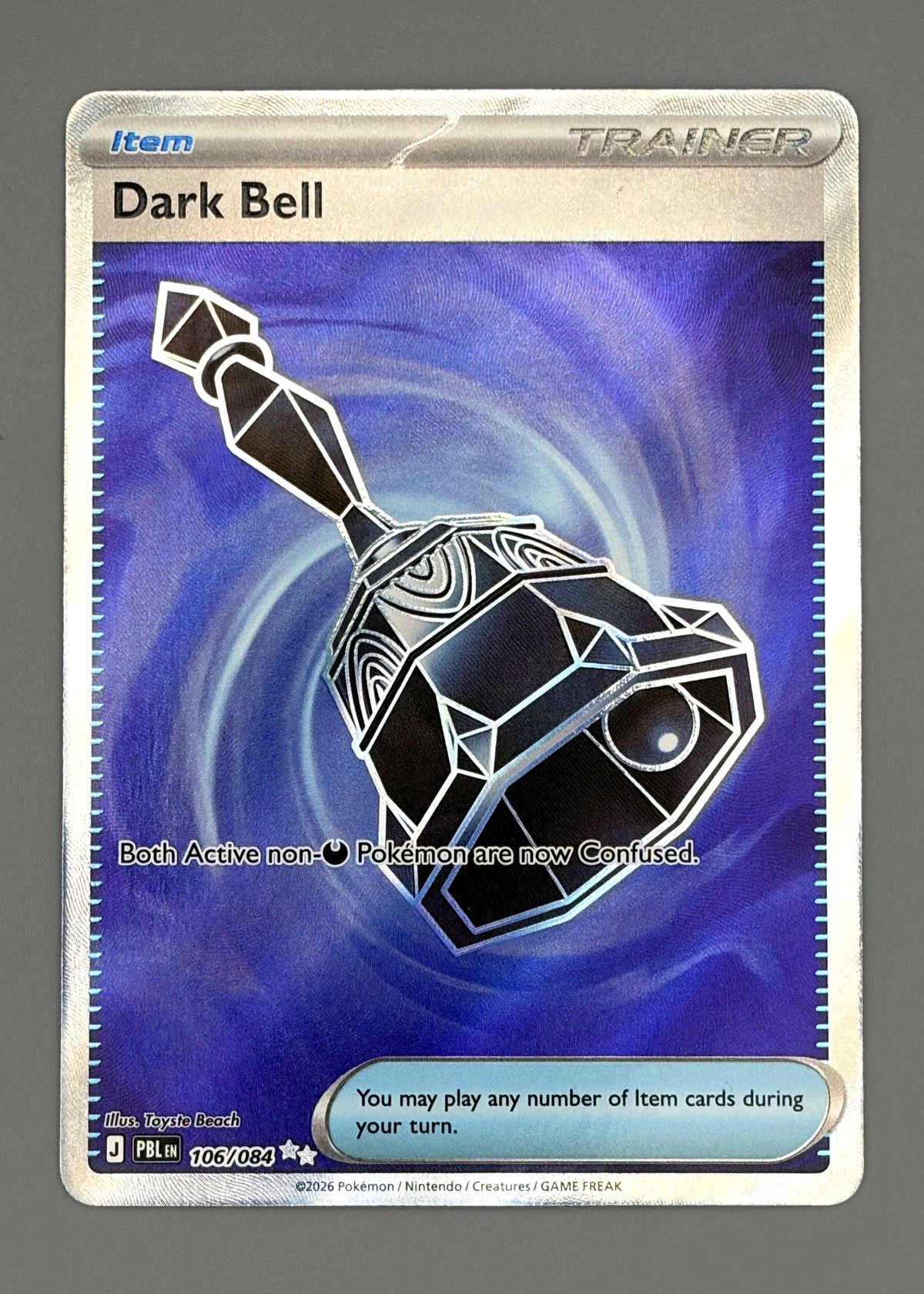 Dark Bell 106/084 (Pokémon Card) - Trainer Item, front