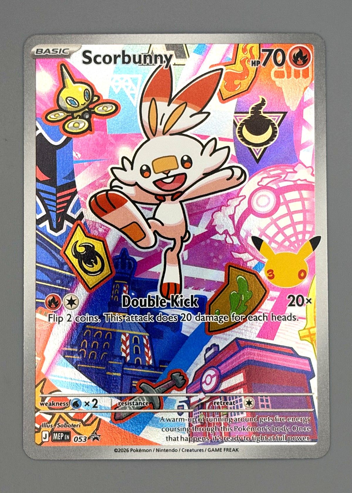 Scorbunny 053/264 (Scarlet & Violet) - Basic Pokémon, front