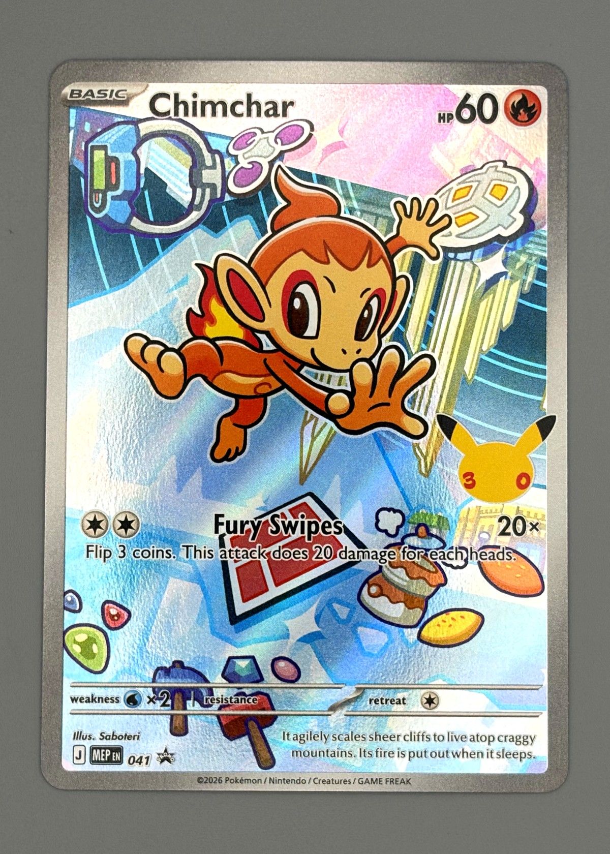 Chimchar 041 (Scarlet & Violet) - Basic Fire, front
