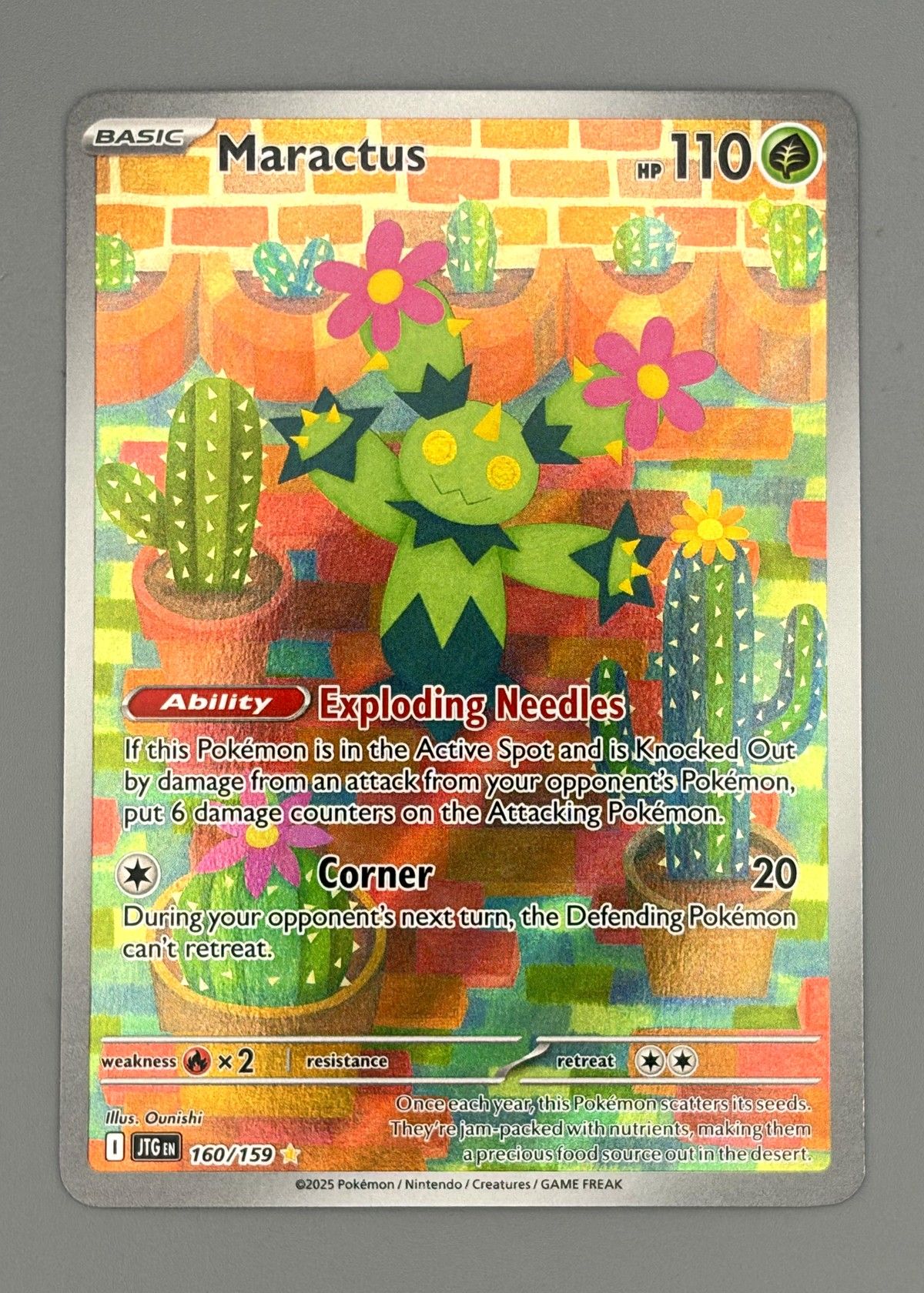 Maractus 160/159 (Scarlet & Violet) - Illustration Rare, front