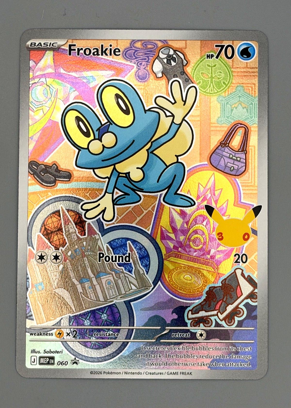 Froakie 060/264 (Scarlet & Violet) - Basic Pokémon, front