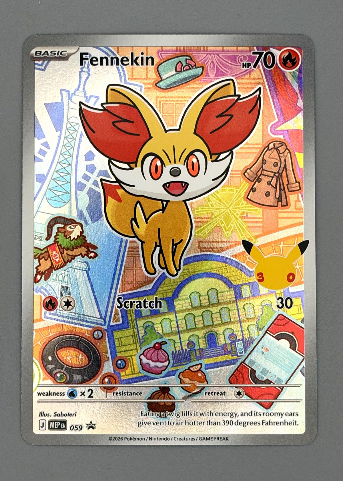 Fennekin 059 (Scarlet & Violet) - Basic Pokémon, front