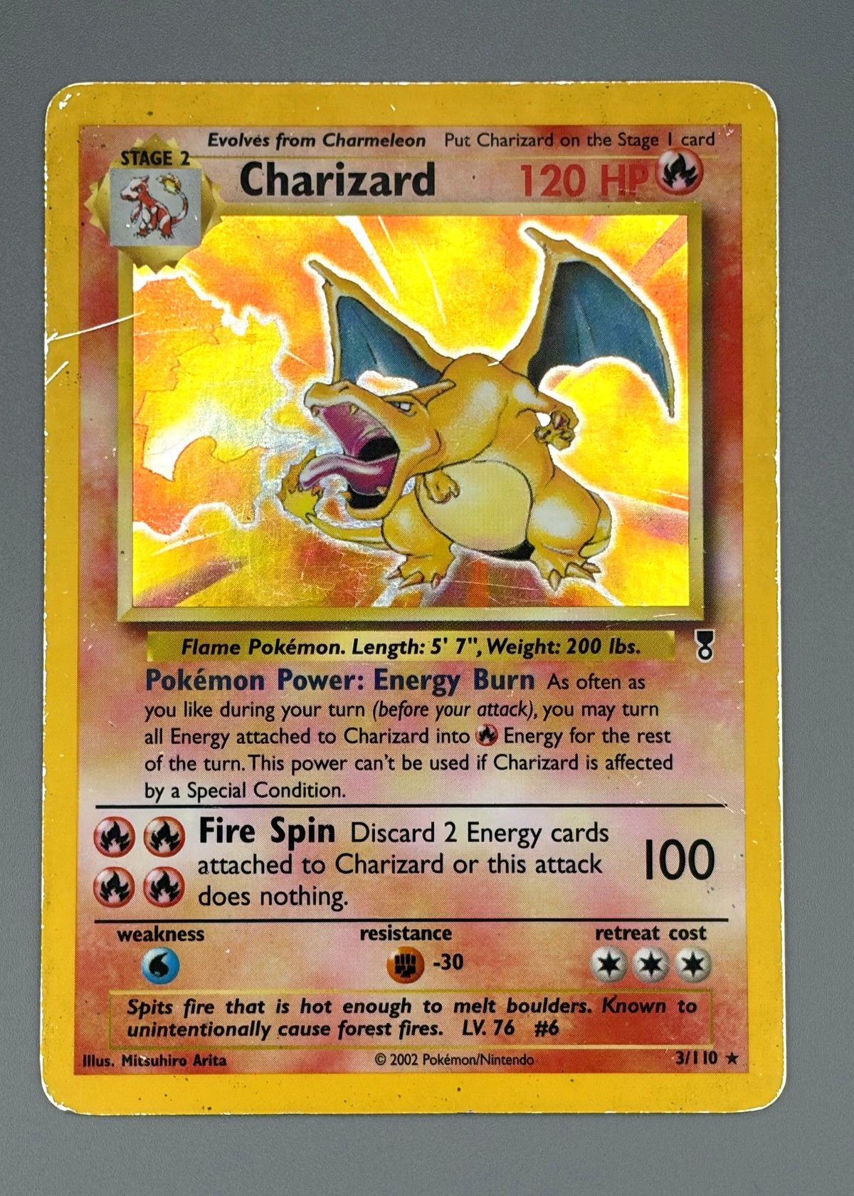 Charizard 3/110 - Holo Rare, front