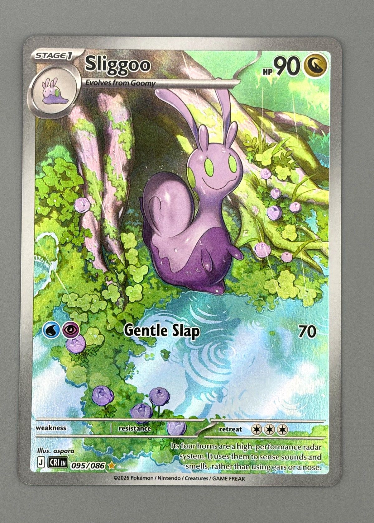 Sliggoo 095/086 (Scarlet & Violet) - Uncommon, front