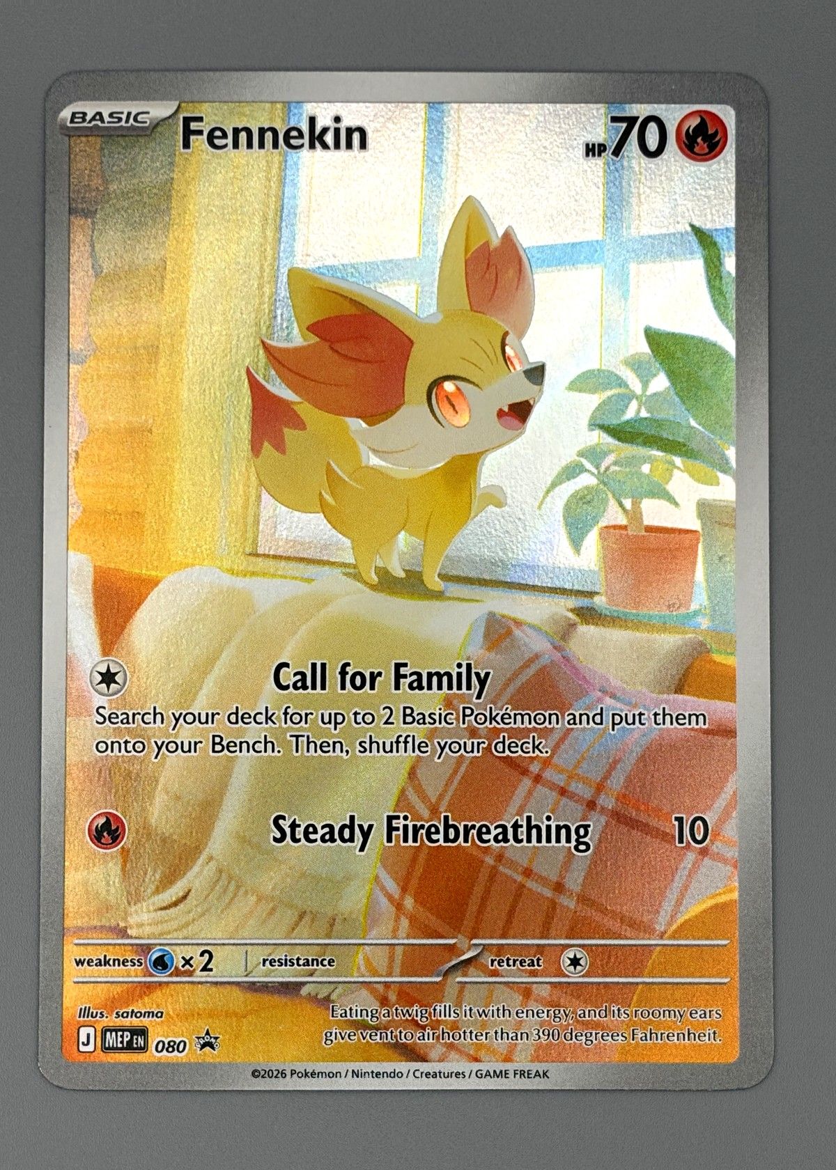 Fennekin 080/264 (Scarlet & Violet) - Basic, front