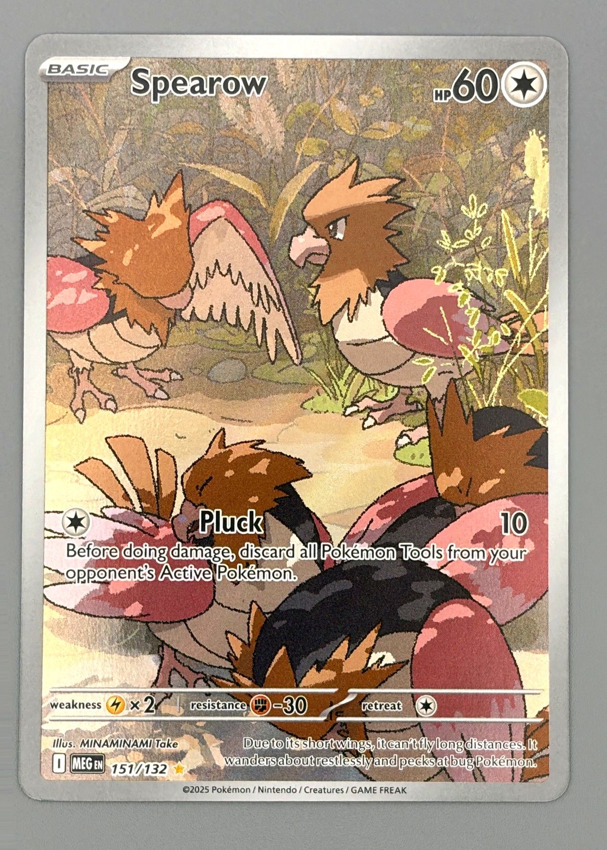 Spearow 151/132 (Scarlet & Violet) - Basic Pokémon, front