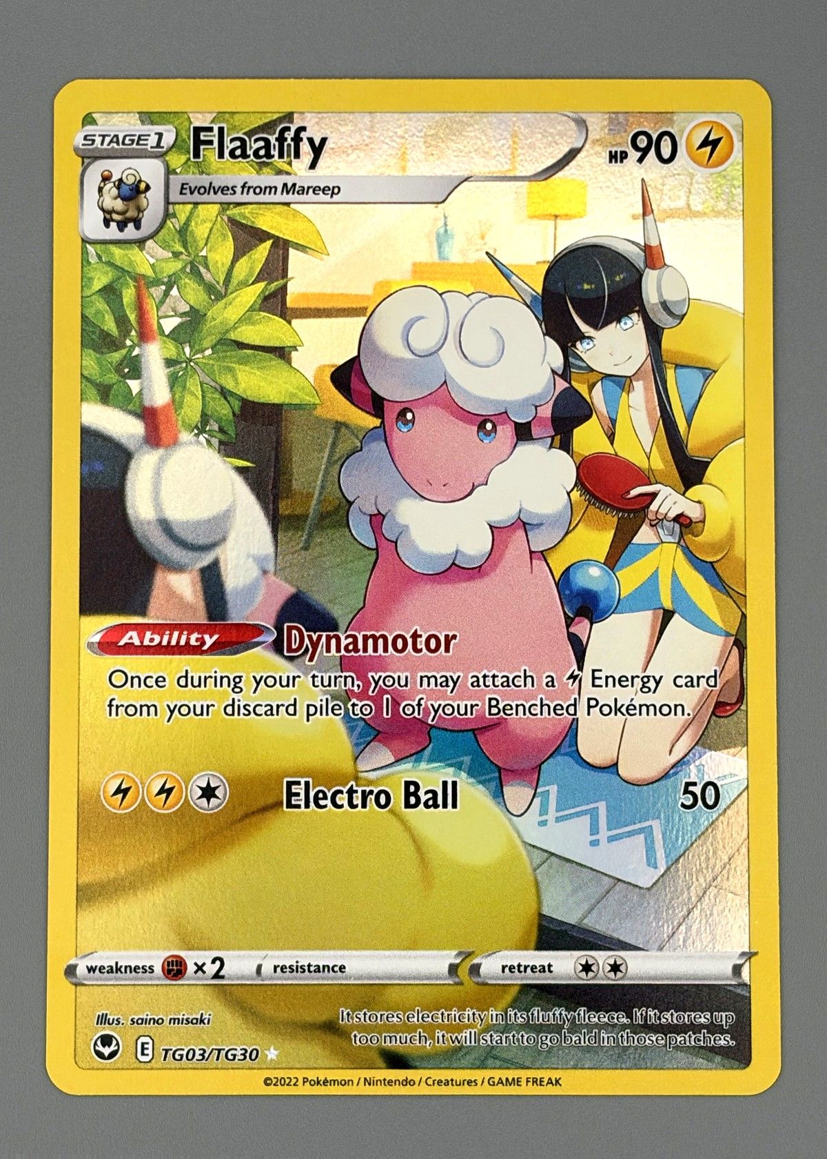 Flaaffy TG03/TG30 (Pokémon TCG) - Holo Rare, front