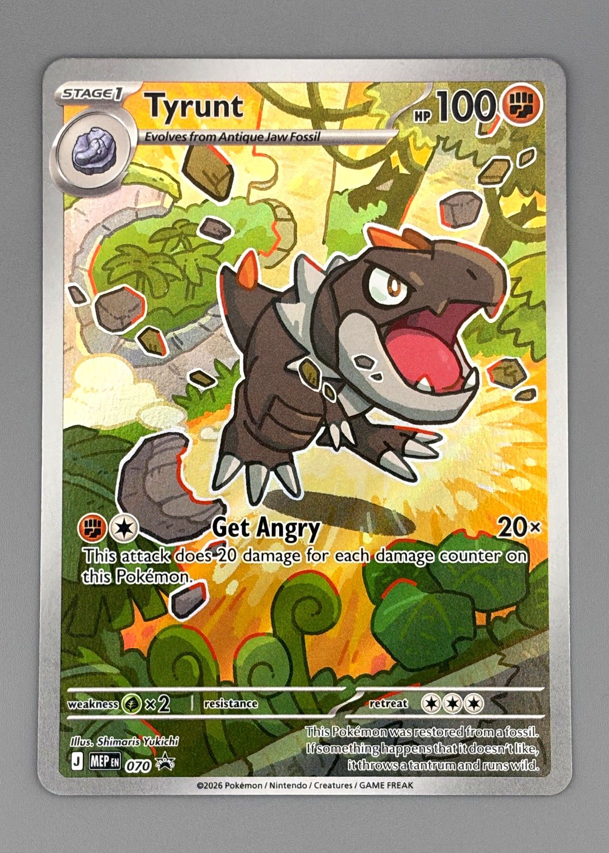 Tyrunt 070/264 (Scarlet & Violet) - Holo Rare, front