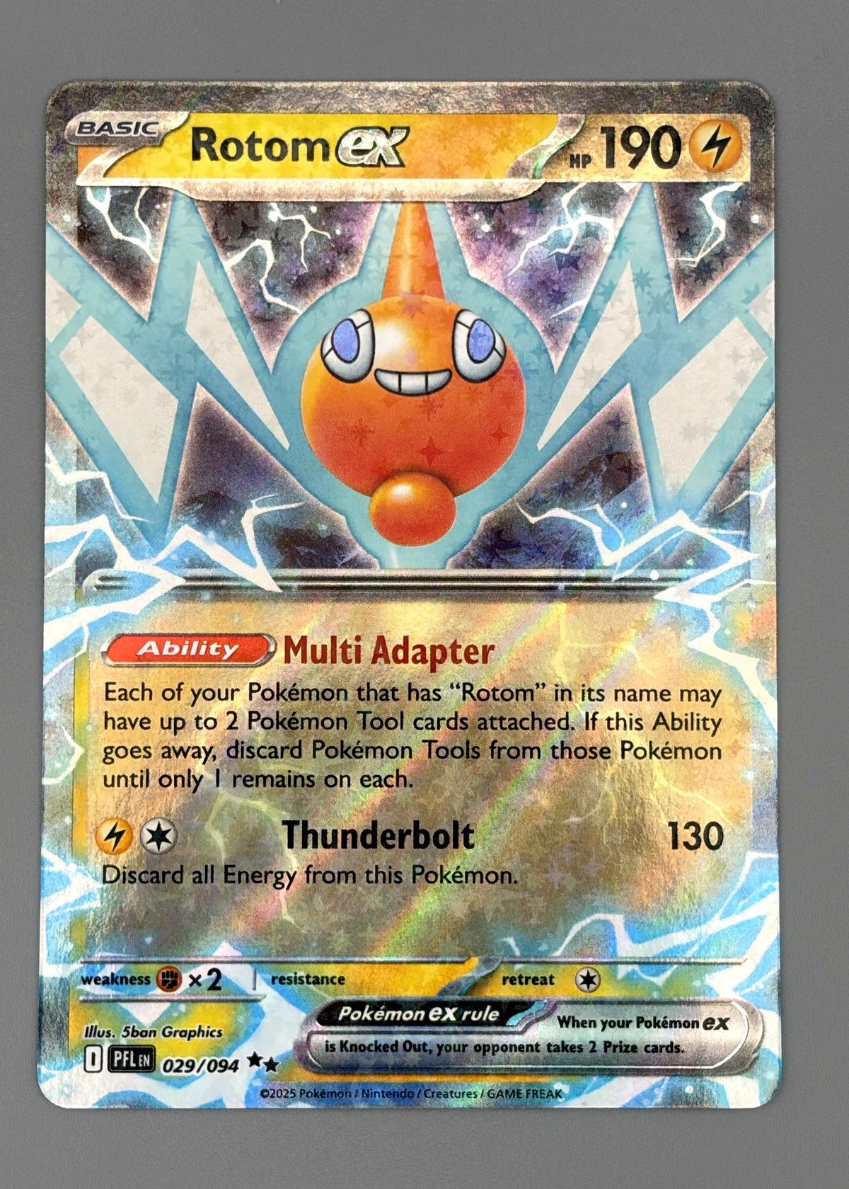 Rotom ex 029/094 (Scarlet & Violet) - Ultra Rare, front