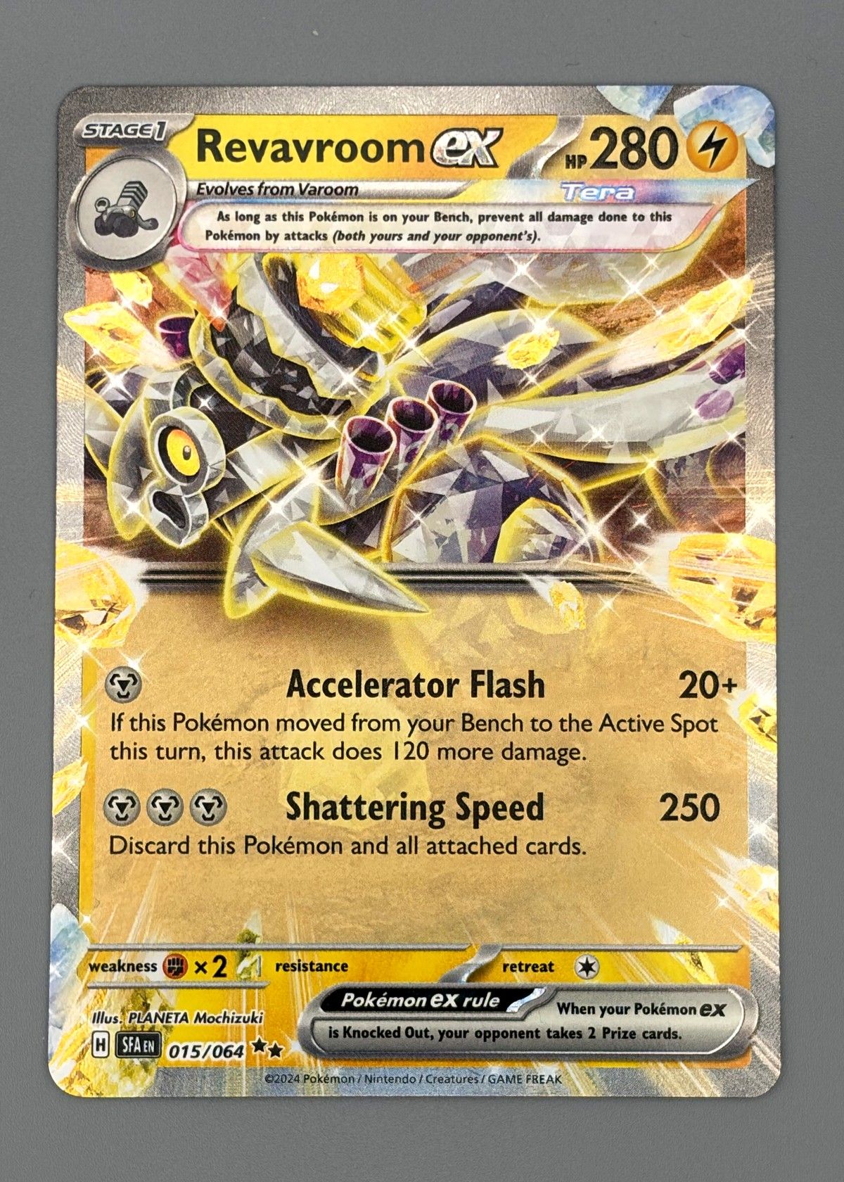 Revavroom ex 015/064 (Scarlet & Violet) - Ultra Rare, front