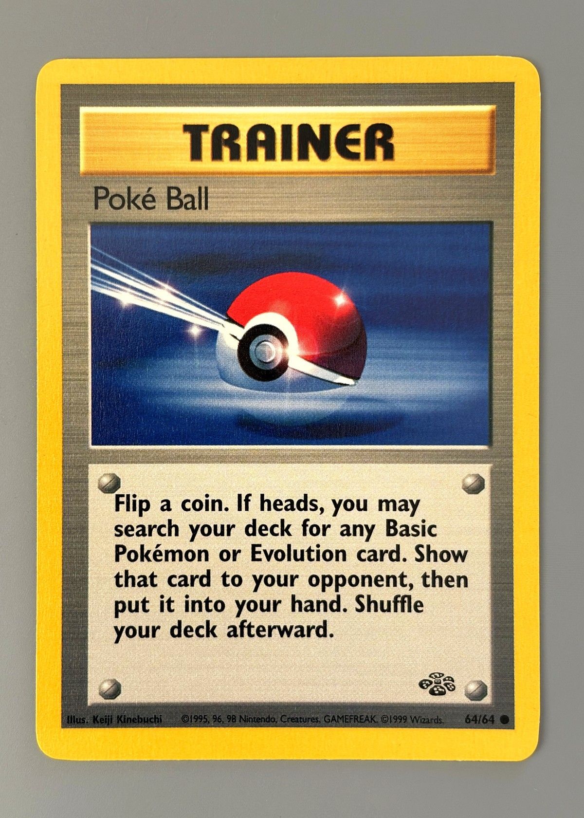Poké Ball 64/64 (Jungle) - Common, front