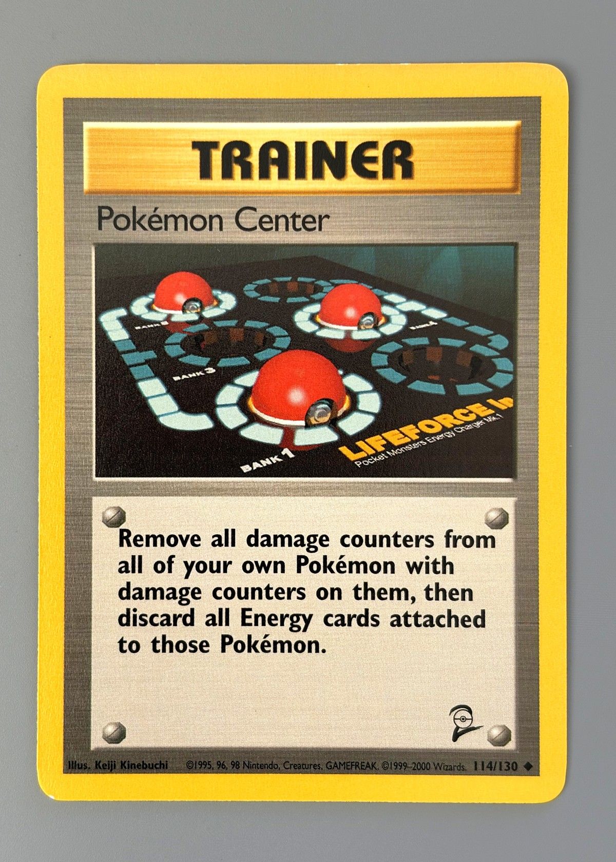 Pokémon Center 114/130 (Base Set 2) - Uncommon, front