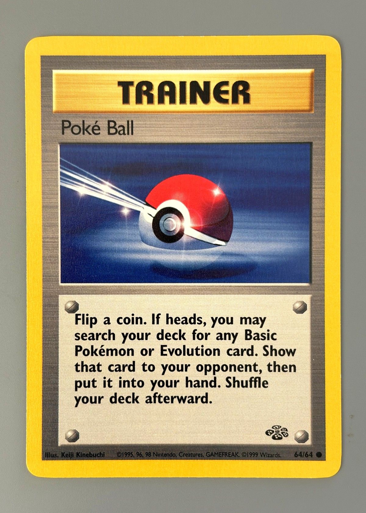 Poké Ball 64/64 (Jungle) - Common, front