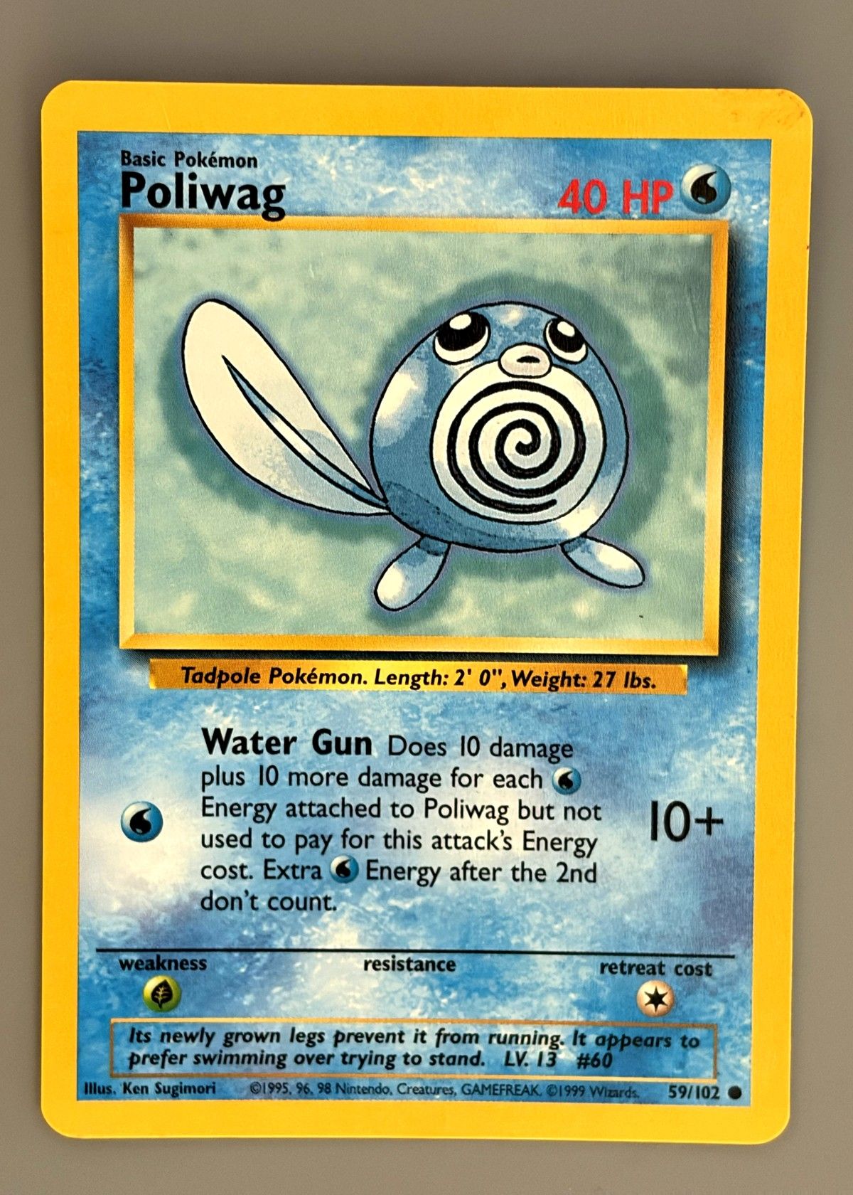 Poliwag 59/102 (Base Set) - Common, front