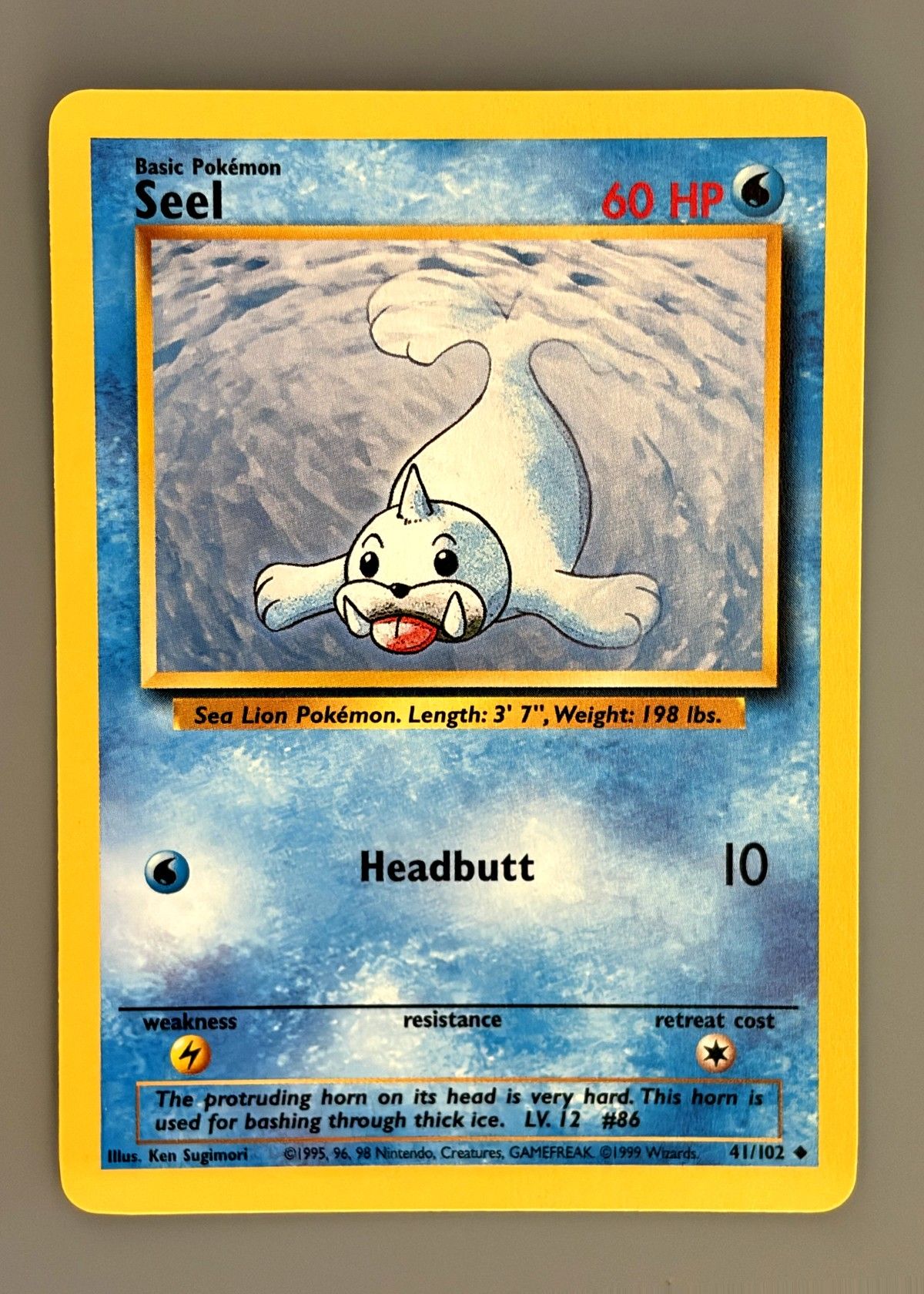 Seel 41/102 (Base Set) - Uncommon, front