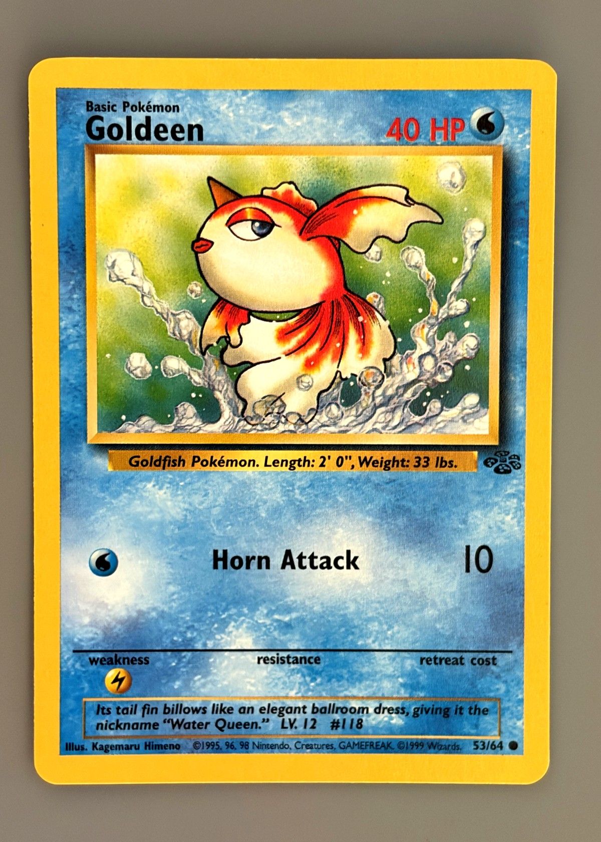 Goldeen 53/64 (Jungle) - Common, front