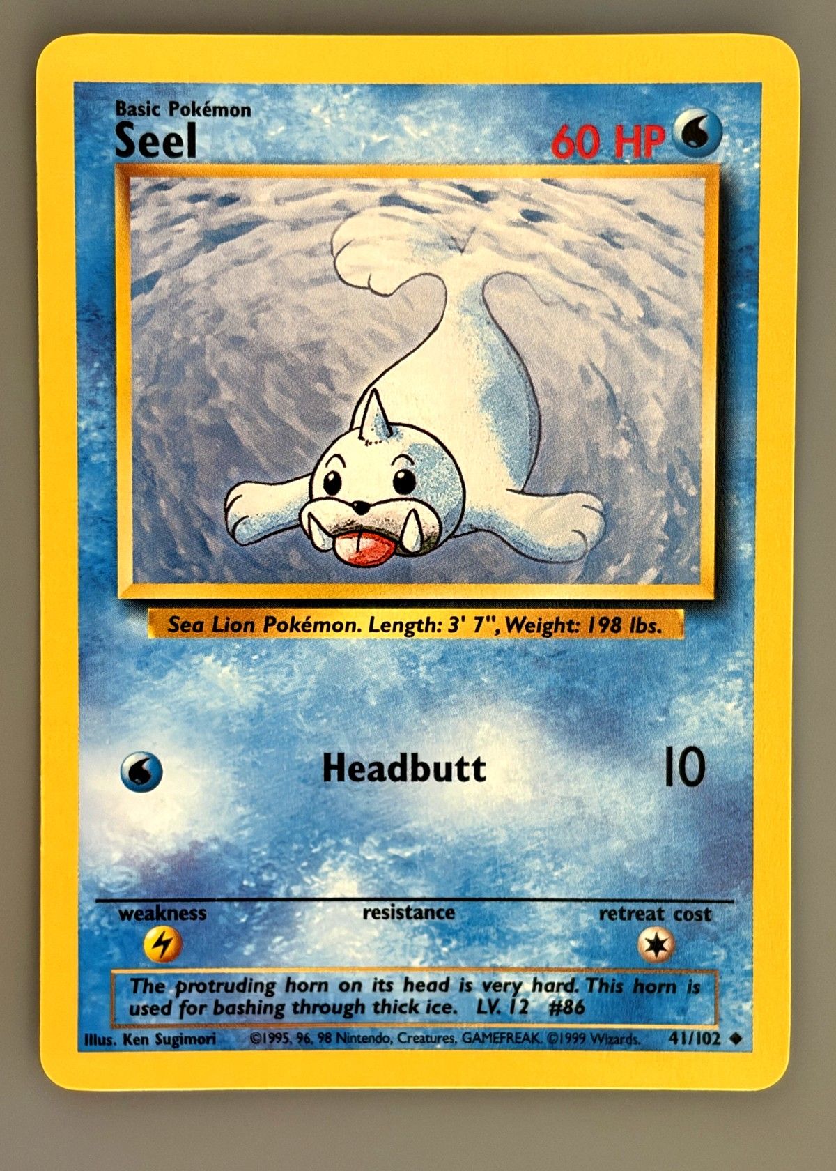 Seel 41/102 (Base Set) - Uncommon, front