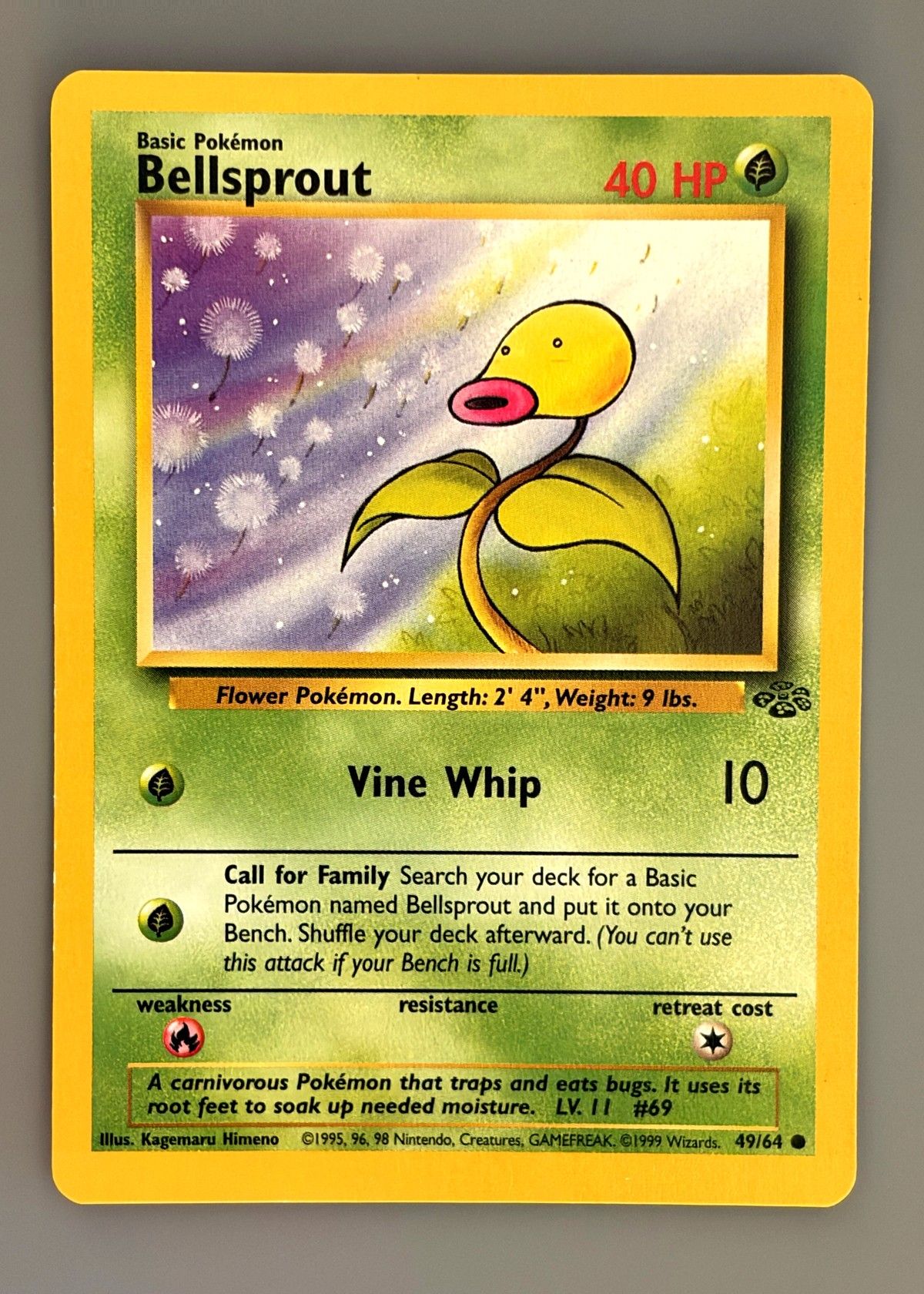 Bellsprout 49/64 (Jungle) - Common, front