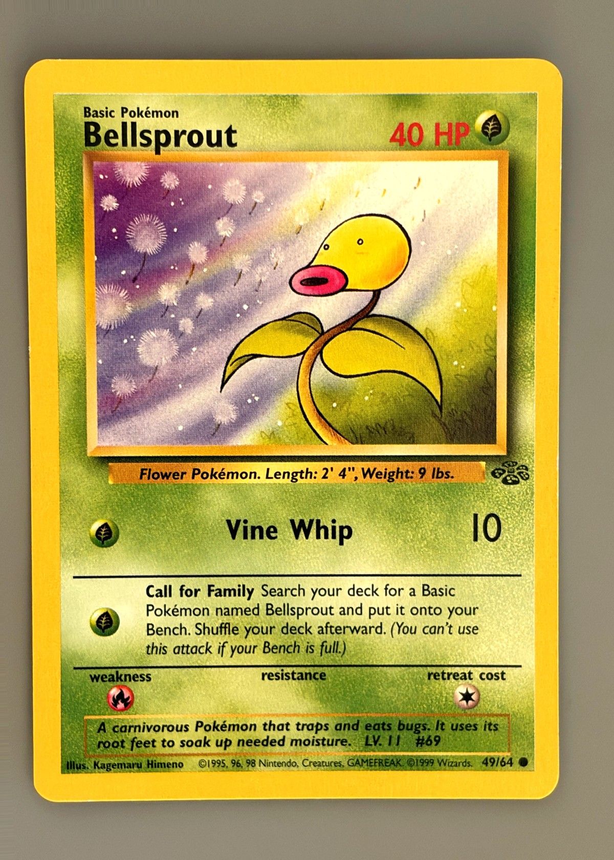 Bellsprout 49/64 (Jungle) - Common, front