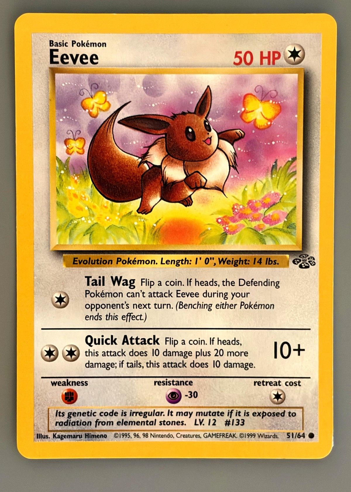 Eevee 51/64 (Jungle) - Common, front