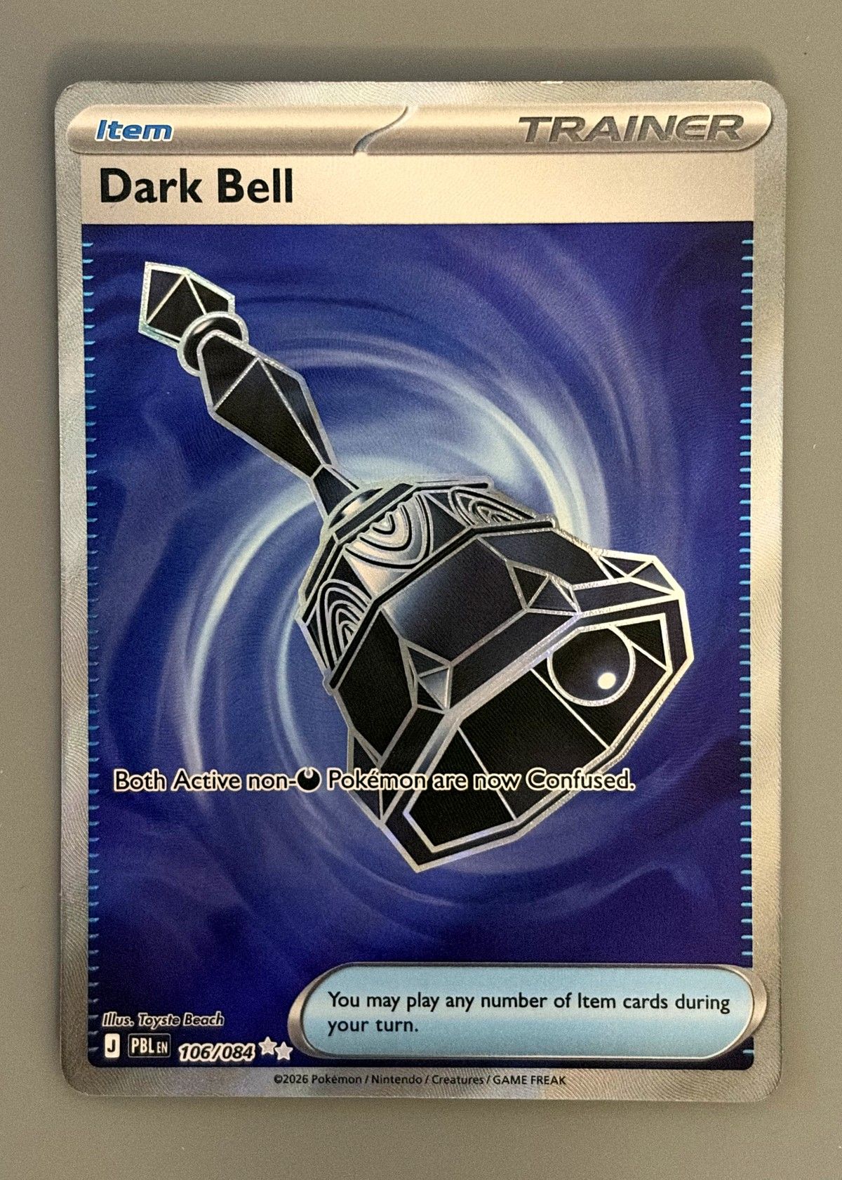 Dark Bell 106/084 (Pitch Black) - Ultra Rare, front