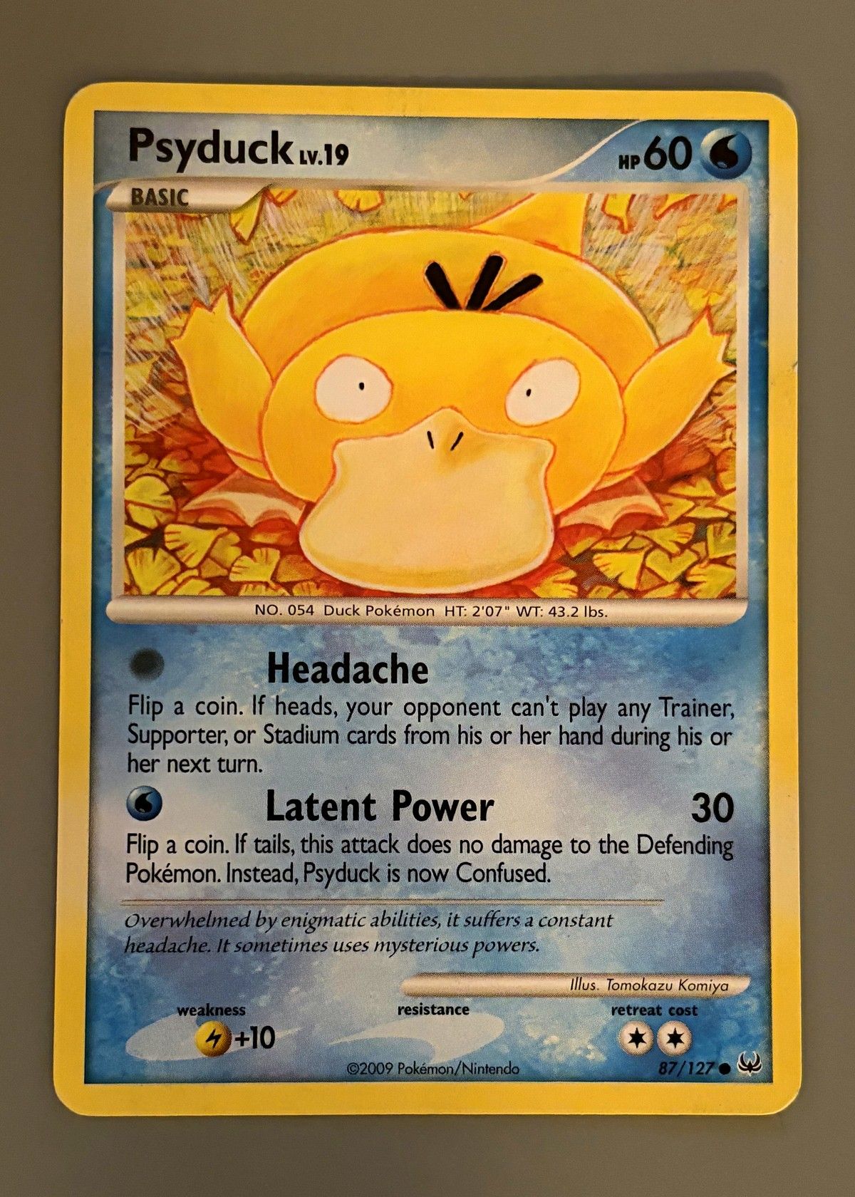 Psyduck 87/127 (Platinum) - Common, front