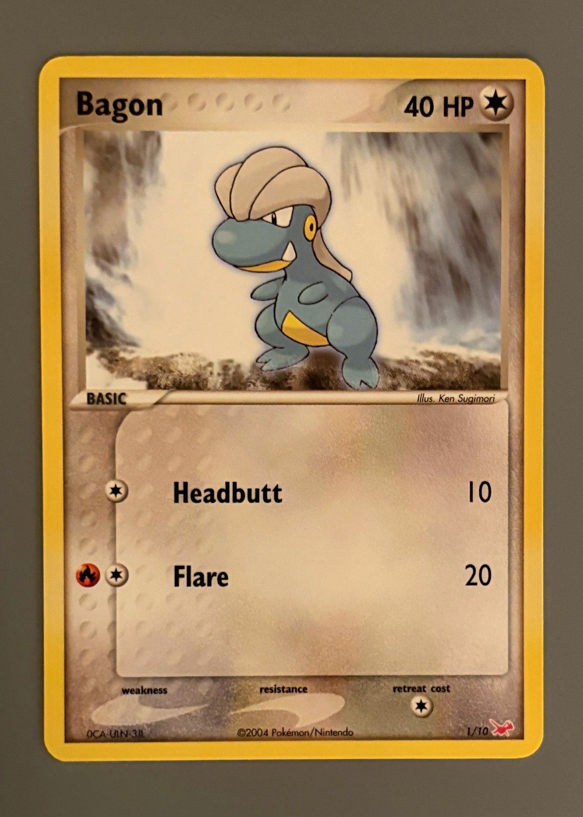 Bagon 1/10 (EX trainer Kit (Latias)) - None, front