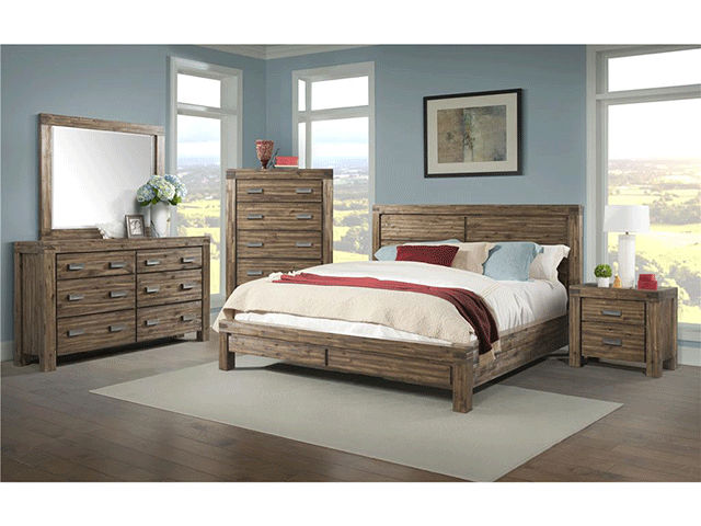 joplin queen bedroom set | unclaimed freight furniture