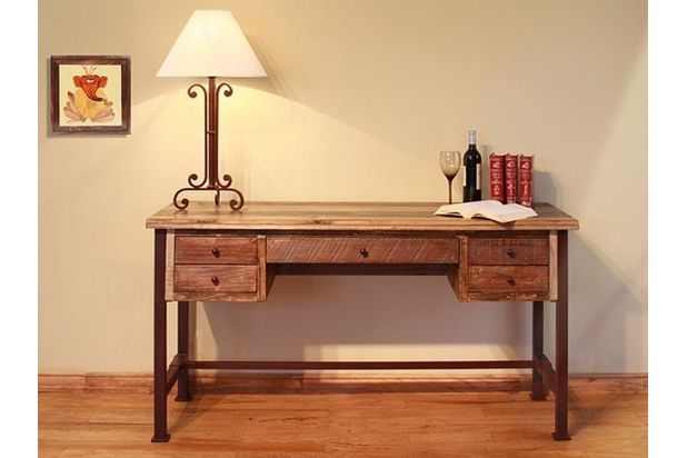Picture of Pine Home Office Desk