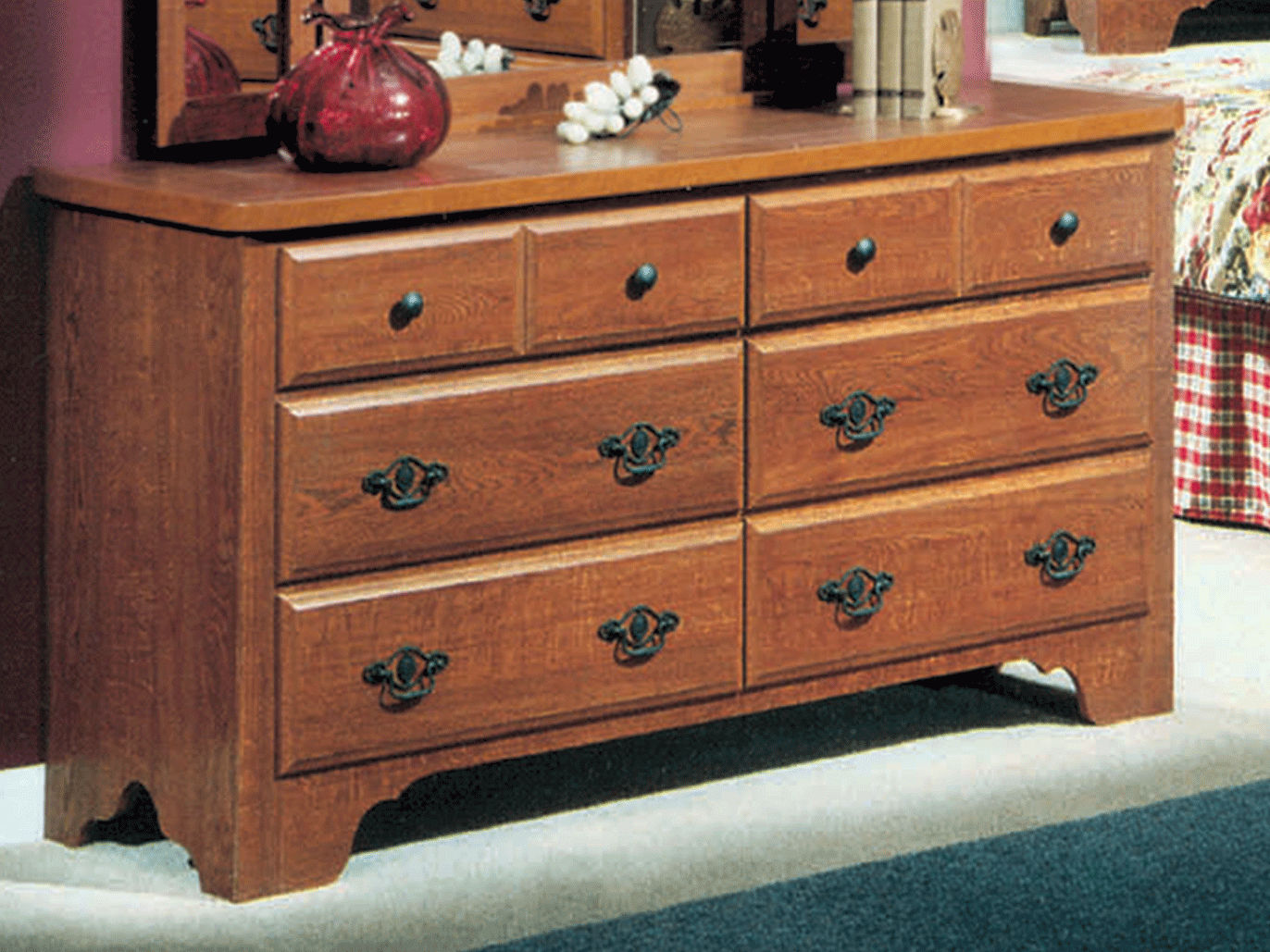 Heritage Oak Dresser | The Furniture Mart