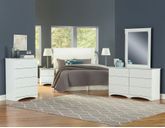 Essential White Twin Bedroom Set
