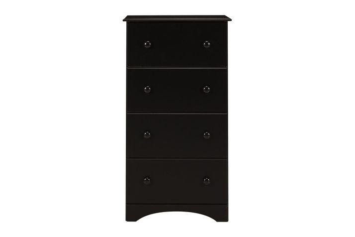 Picture of Black Four Drawer Chest
