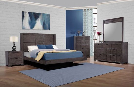 Logic Grey Queen Bedroom Set